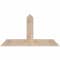 Ekena Millwork Portland Smooth Timber Gable Bracket, Douglas Fir, 48"W x 26"H x 3 1/2"D x 5 1/2"F, 13/12 Pitch GBW048X26X0406POR00SDF - alternate 1